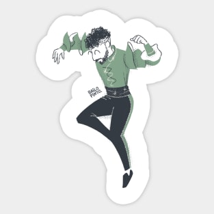 Salsa Dancer in Show! Sticker